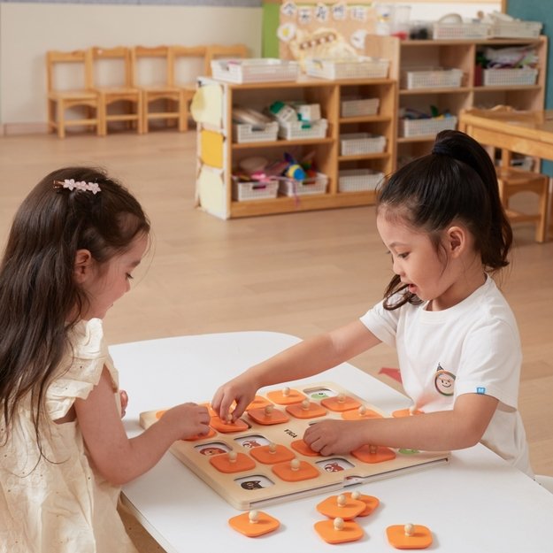 Arkadinis Montessori atminties žaidimas „ Atspėk paveikslėlius“, Viga 