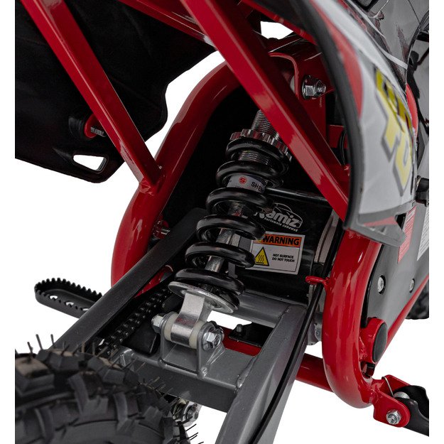 Vaikiškas elektrinis motociklas RENEGADE 50R, raudonas