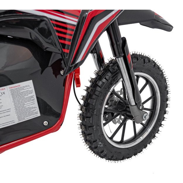 Vaikiškas elektrinis motociklas RENEGADE 50R, raudonas