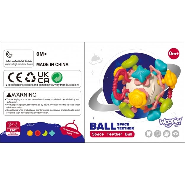 Sensorinis žaislas 4in1, WOOPIE BABY