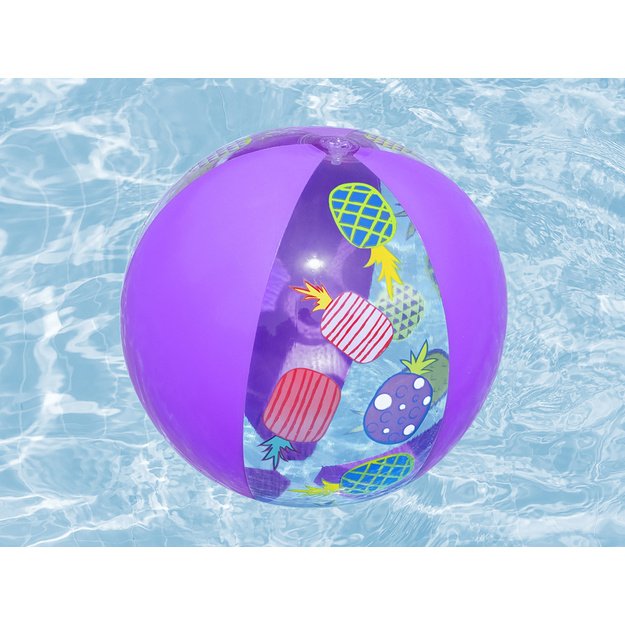 Pripučiamas paplūdimio kamuolys 51 cm, violetinis, Bestway 