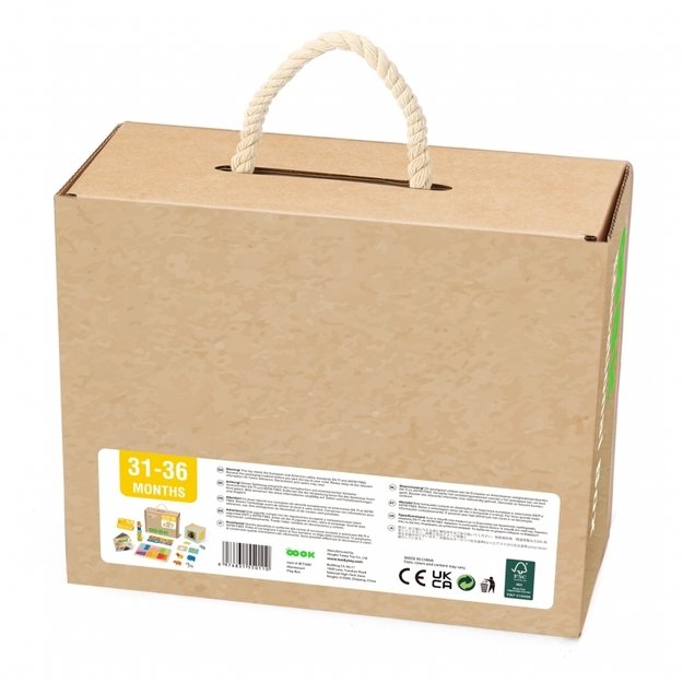 Lavinamoji Montessori dėžutė 7in1, 31-36 mėn, Tooky Toy