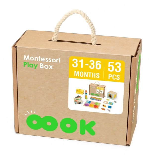 Lavinamoji Montessori dėžutė 7in1, 31-36 mėn, Tooky Toy