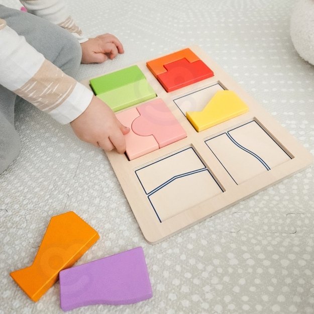 Lavinamoji Montessori dėžutė 7in1, 31-36 mėn, Tooky Toy