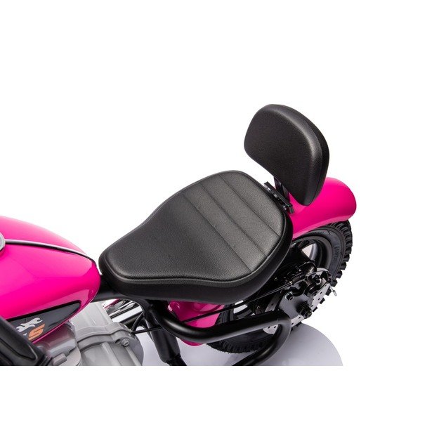 Vaikiškas elektrinis motociklas SPEED, rožinis