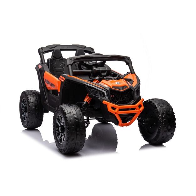 Vienvietis elektrinis bagis vaikams Can-am DK-CA003, oranžinis