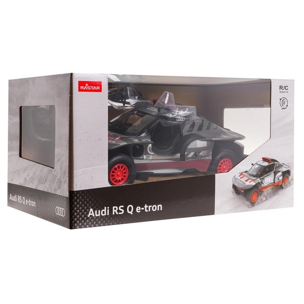 Nuotoliniu būdu valdomas AUDI RS Q e-tron automobilis, RASTAR