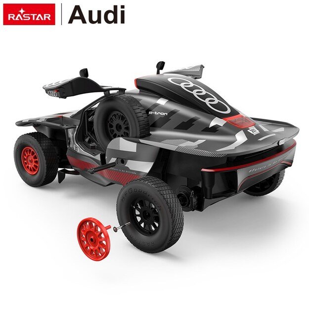 Nuotoliniu būdu valdomas AUDI RS Q e-tron automobilis, RASTAR