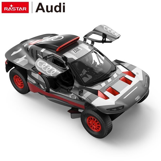 Nuotoliniu būdu valdomas AUDI RS Q e-tron automobilis, RASTAR