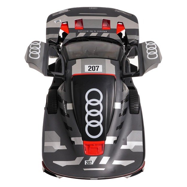 Nuotoliniu būdu valdomas AUDI RS Q e-tron automobilis, RASTAR