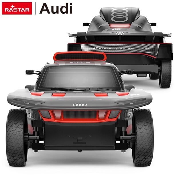 Nuotoliniu būdu valdomas AUDI RS Q e-tron automobilis, RASTAR