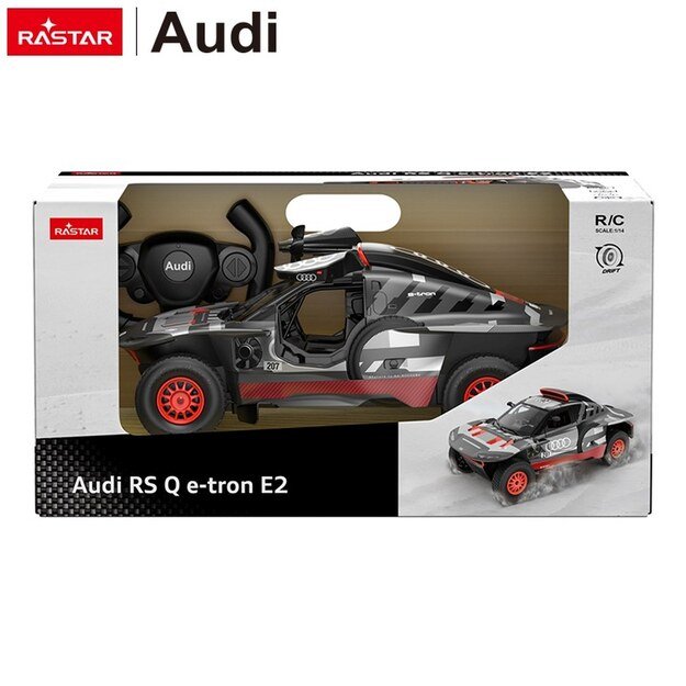 Nuotoliniu būdu valdomas AUDI RS Q e-tron automobilis, RASTAR