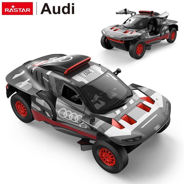 Nuotoliniu būdu valdomas AUDI RS Q e-tron automobilis, RASTAR