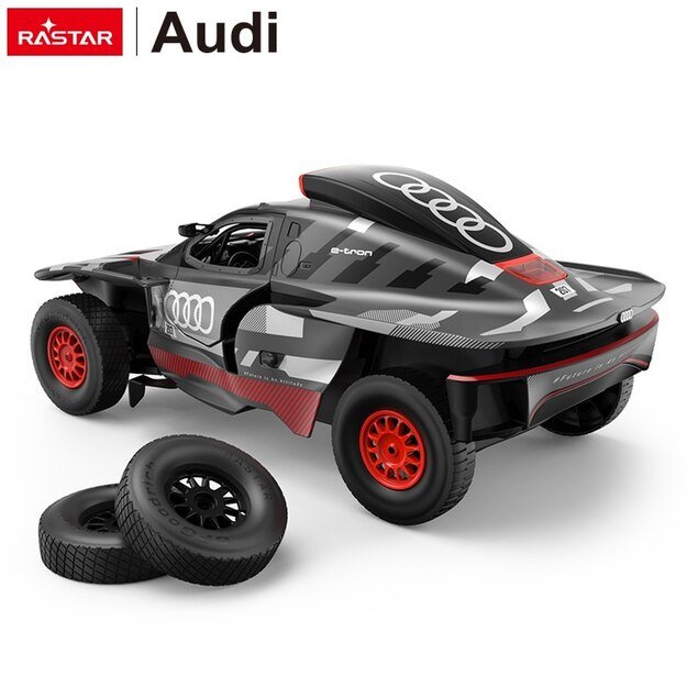 Nuotoliniu būdu valdomas AUDI RS Q e-tron automobilis, RASTAR