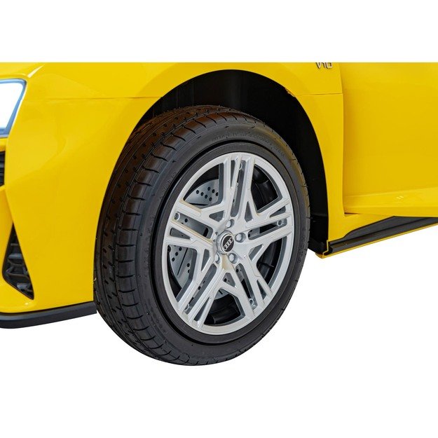 Dvivietis elektromobilis vaikams Audi Spyder R8 LIFT STRONG, geltonas