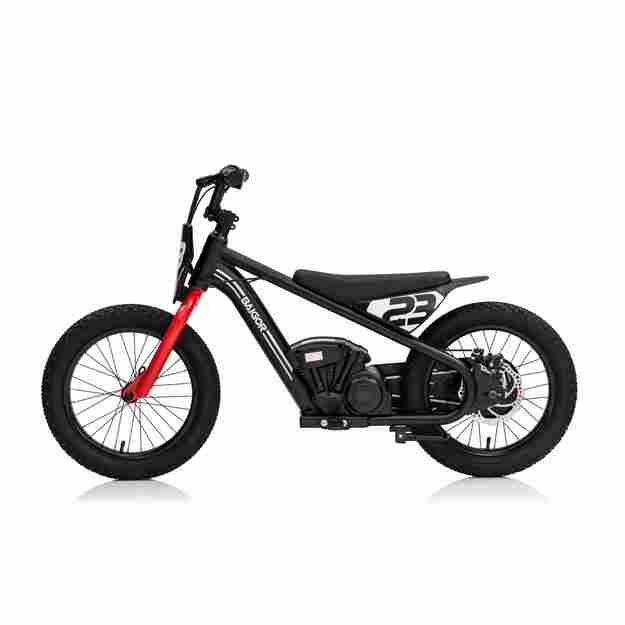 Vaikiškas elektrinis motociklas BAIGOR 23 PRO, juodas