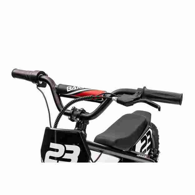 Vaikiškas elektrinis motociklas BAIGOR 23 PRO, juodas