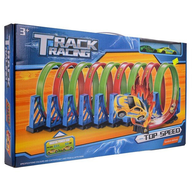 Lenktynių trasos paleidimo įrenginys „SPEED POWER“