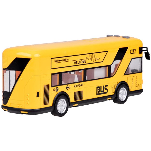 Žaislinis keleivinis autobusas su garso ir šviesos efektais 13