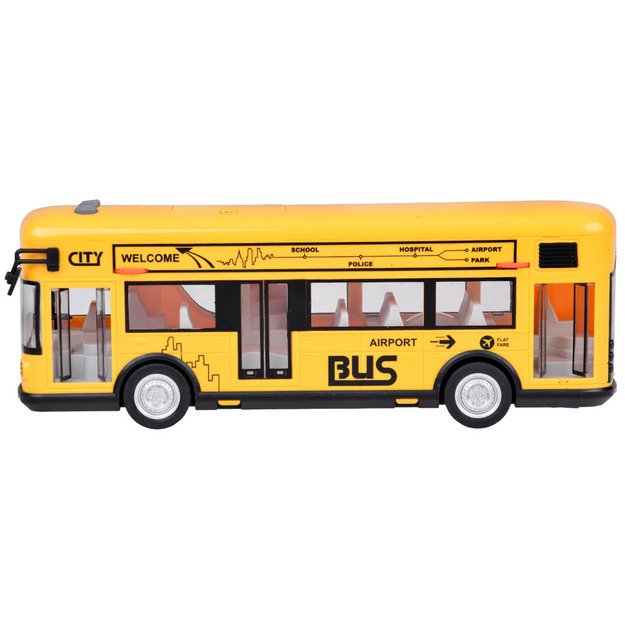 Žaislinis keleivinis autobusas su garso ir šviesos efektais 11