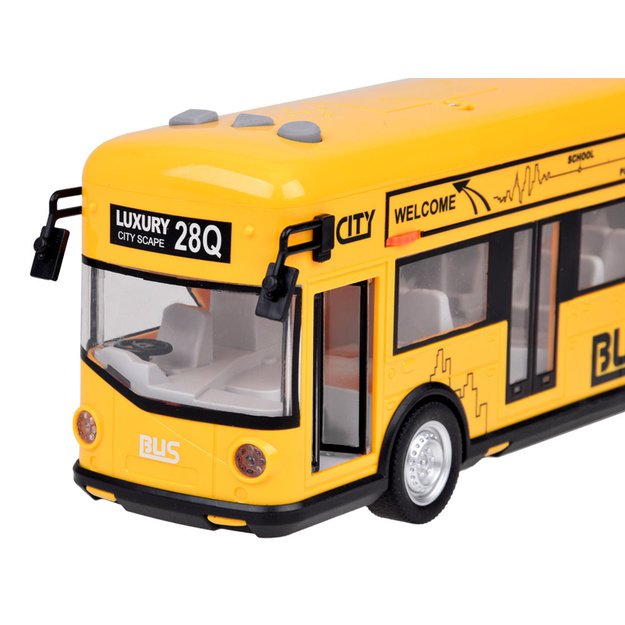 Žaislinis keleivinis autobusas su garso ir šviesos efektais 3