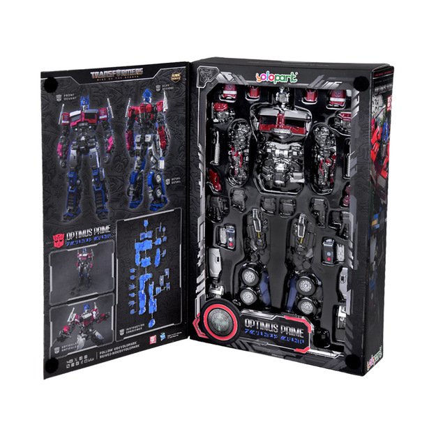 Žaislinis Hasbro Optimus Prime transformerio figūrėlė su priedais 20cm 
