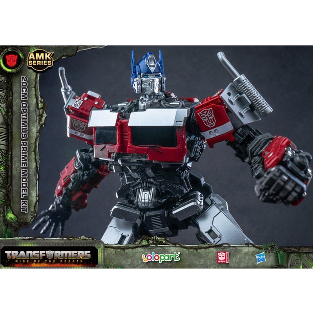 Žaislinis Hasbro Optimus Prime transformerio figūrėlė su priedais 20cm 