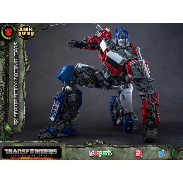 Žaislinis Hasbro Optimus Prime transformerio figūrėlė su priedais 20cm 