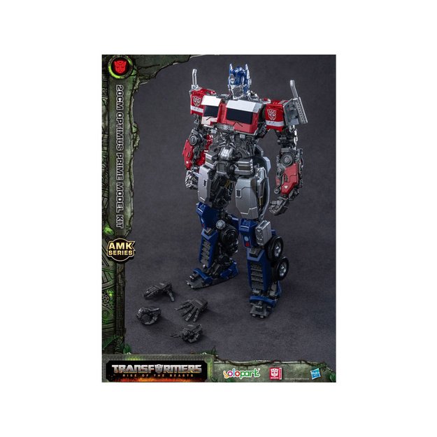 Žaislinis Hasbro Optimus Prime transformerio figūrėlė su priedais 20cm 