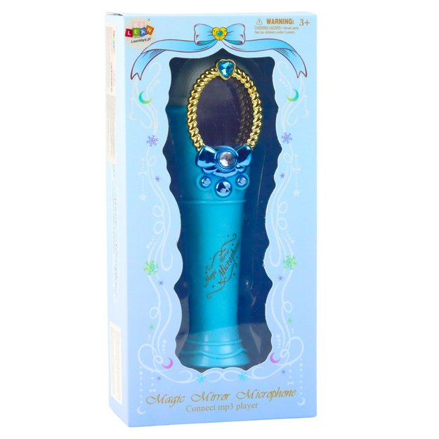 Magiškas mikrofonas su veidrodėliu - USB, mėlynas 4