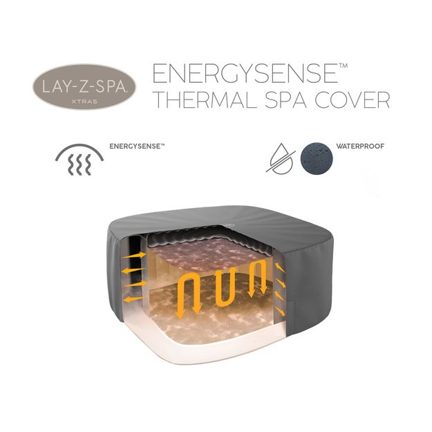 Termo dangtis sūkurinei voniai 201cm „Lay-Z-Spa“,  Bestway 60332