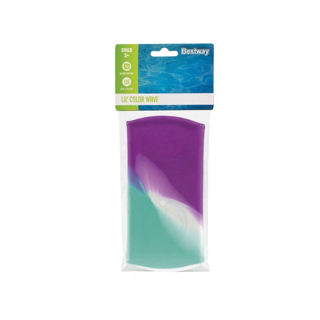 Silikoninė plaukimo kepuraitė vaikams, violetinė, Bestway 26049