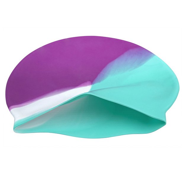Silikoninė plaukimo kepuraitė vaikams, violetinė, Bestway 26049