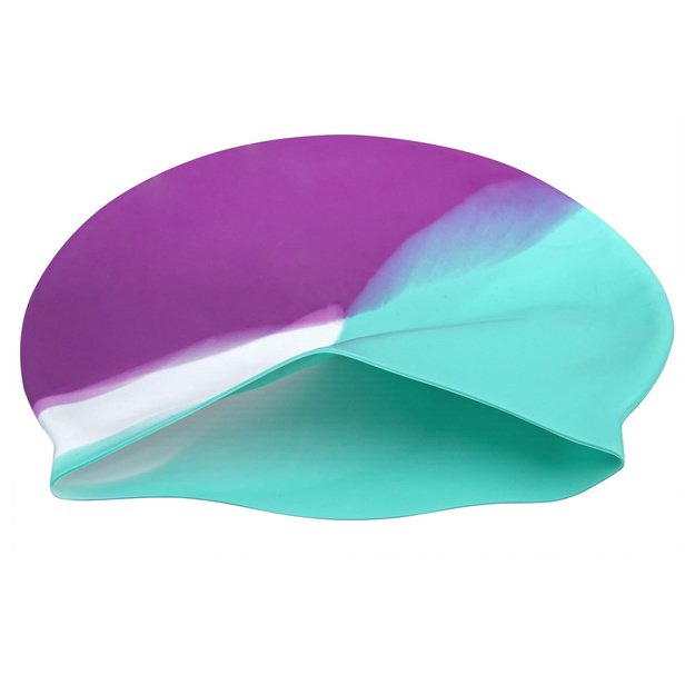 Silikoninė plaukimo kepuraitė vaikams, violetinė, Bestway 26049