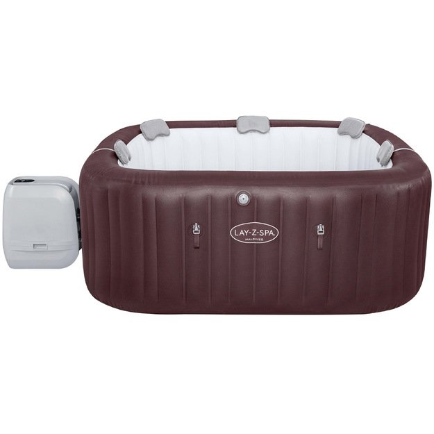 Pripučiama sūkurinė vonia „Lay-Z-Spa Maldives Pro7 2025“ su Wi-Fi ir LED, Bestway 6001U