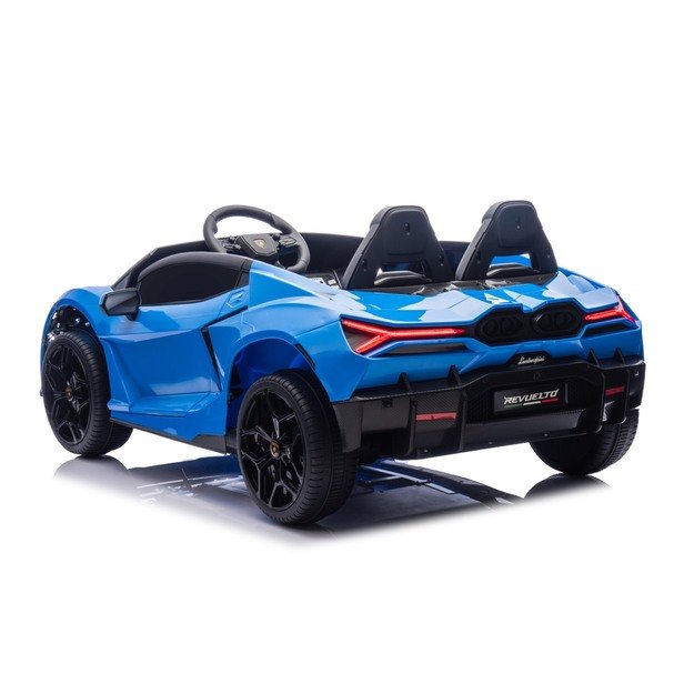 Dvivietis elektromobilis vaikams Lamborghini Revuelto XL, mėlynas
