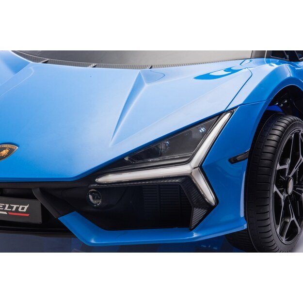Dvivietis elektromobilis vaikams Lamborghini Revuelto XL, mėlynas