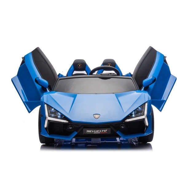 Dvivietis elektromobilis vaikams Lamborghini Revuelto XL, mėlynas