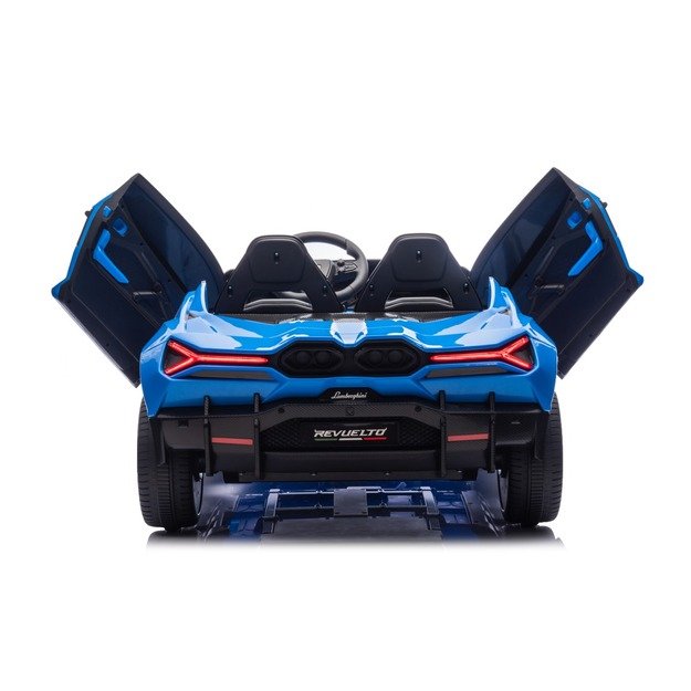 Dvivietis elektromobilis vaikams Lamborghini Revuelto XL, mėlynas