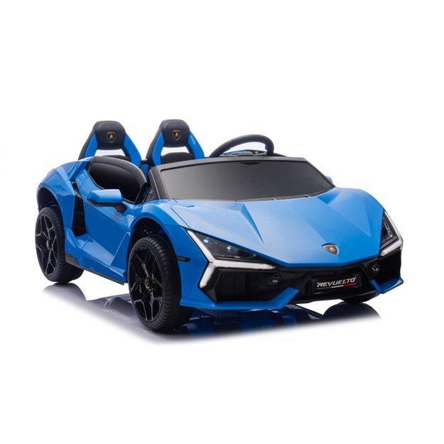 Dvivietis elektromobilis vaikams Lamborghini Revuelto XL, mėlynas