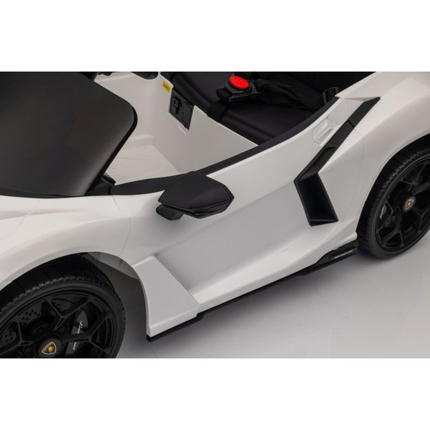 Vienvietis elektromobilis vaikams Lamborghini Revuelto, baltas