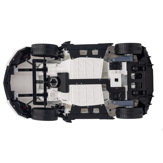 Vienvietis elektromobilis vaikams Lamborghini Revuelto, baltas