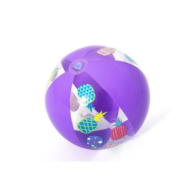 Pripučiamas kamuolys 51 cm, violetinis,  Bestway 31036