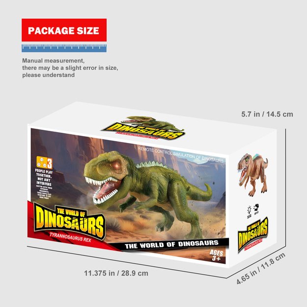 Nuotoliniu būdu valdomas T-Rex dinozauras 3