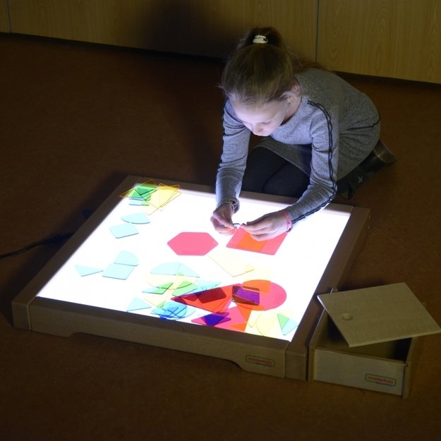 LED sensorinė lenta su Montessori priedais ir RC pulteliu, MASTERKIDZ