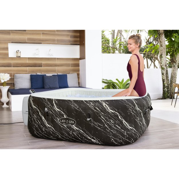 Pripučiama sūkurinė vonia su priedais 4-6 asmenims 180x66cm, Bestway 6001F 6