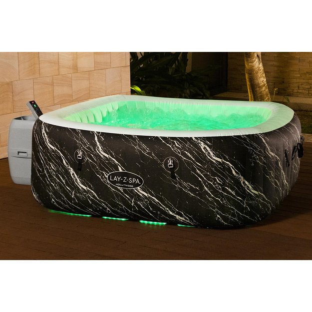 Pripučiama sūkurinė vonia su priedais 4-6 asmenims 180x66cm, Bestway 6001F 7