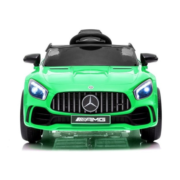Vienvietis elektromobilis vaikams Mercedes AMG GT R, žalias