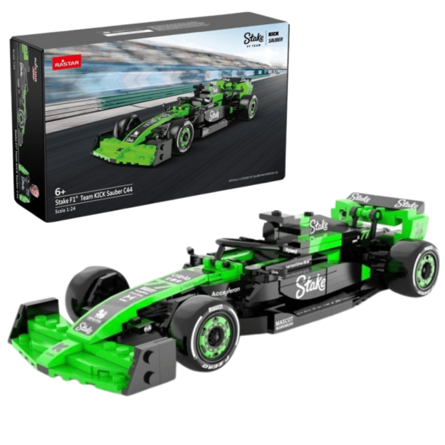 Lenktyninio automobilio „KICK Sauber C44“ konstruktorius vaikams 1:24 Rastar