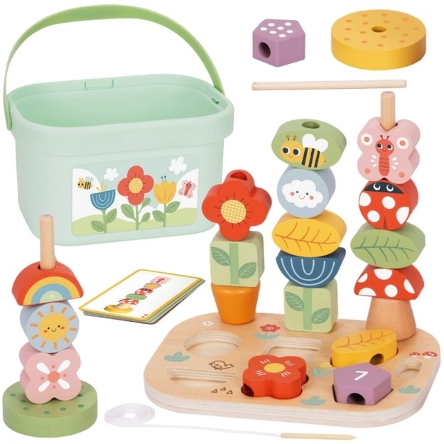 Montessori edukacinė dėžutė vaikams „Magic Garden“ 5in1, TOOKY TOY